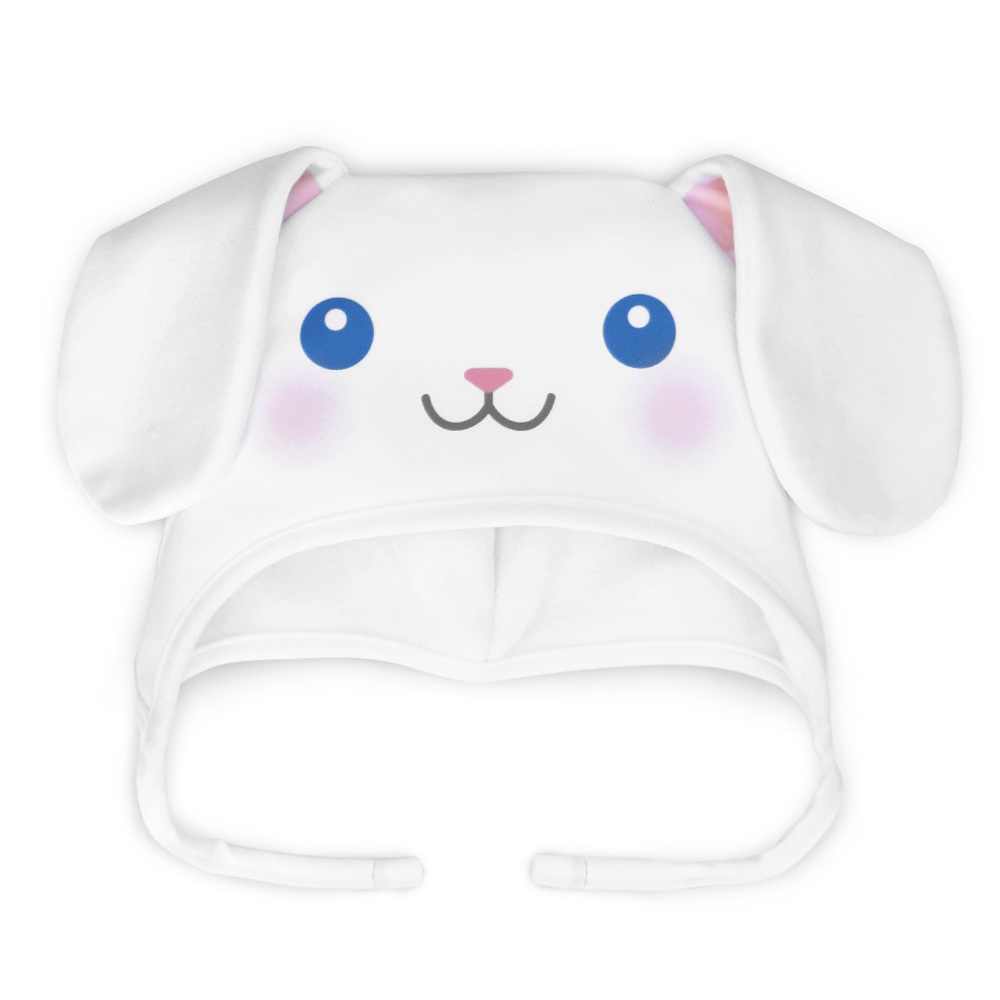 Touca Hipoalergênica Temática de Coelho para Páscoa