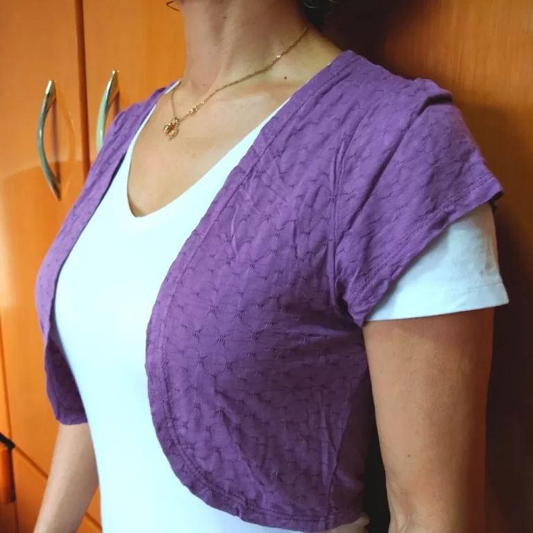 Bolero Feminino Roxo Atacado Promoção