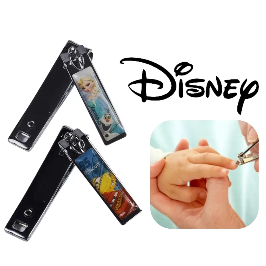 Cortador de Unha Bebê Infantil Disney  Frozen  Princesas Carros em Aço Carbono