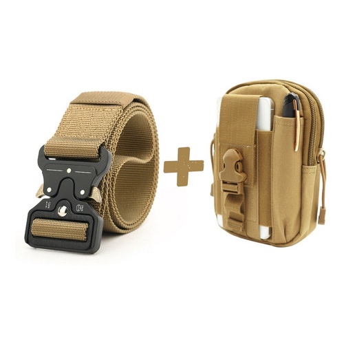 Cinto Tático Militar Masculino Com Fivela De Enga