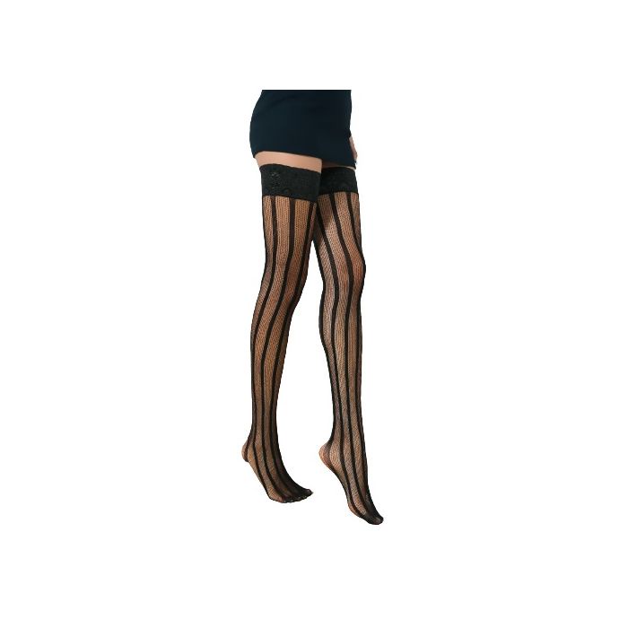 Meia 7/8 com Listras Verticais Ella – Erotic