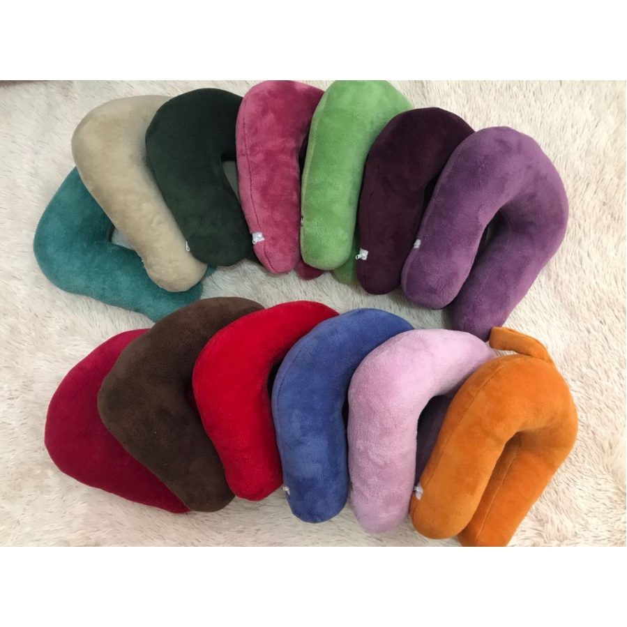 almofada de pescoço de plush (aveludado)