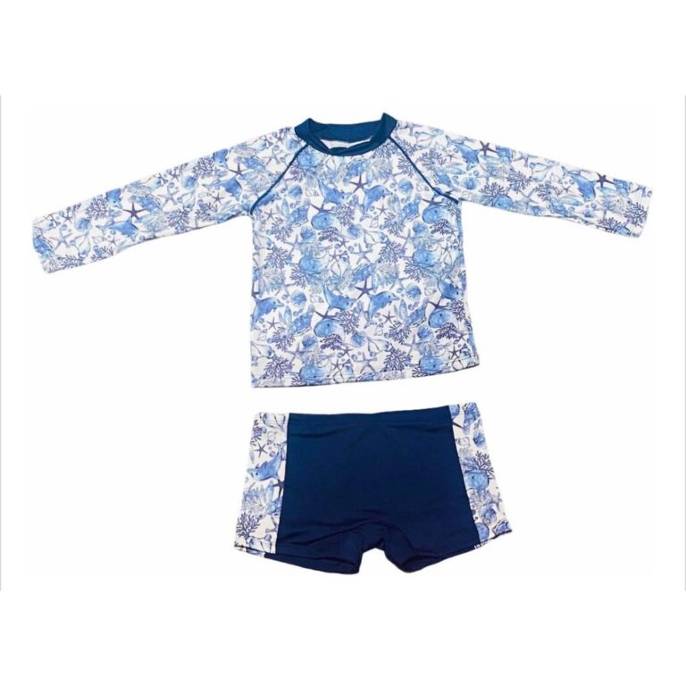 Camisa Proteção Uv Infantil Camiseta+sunga Grow 