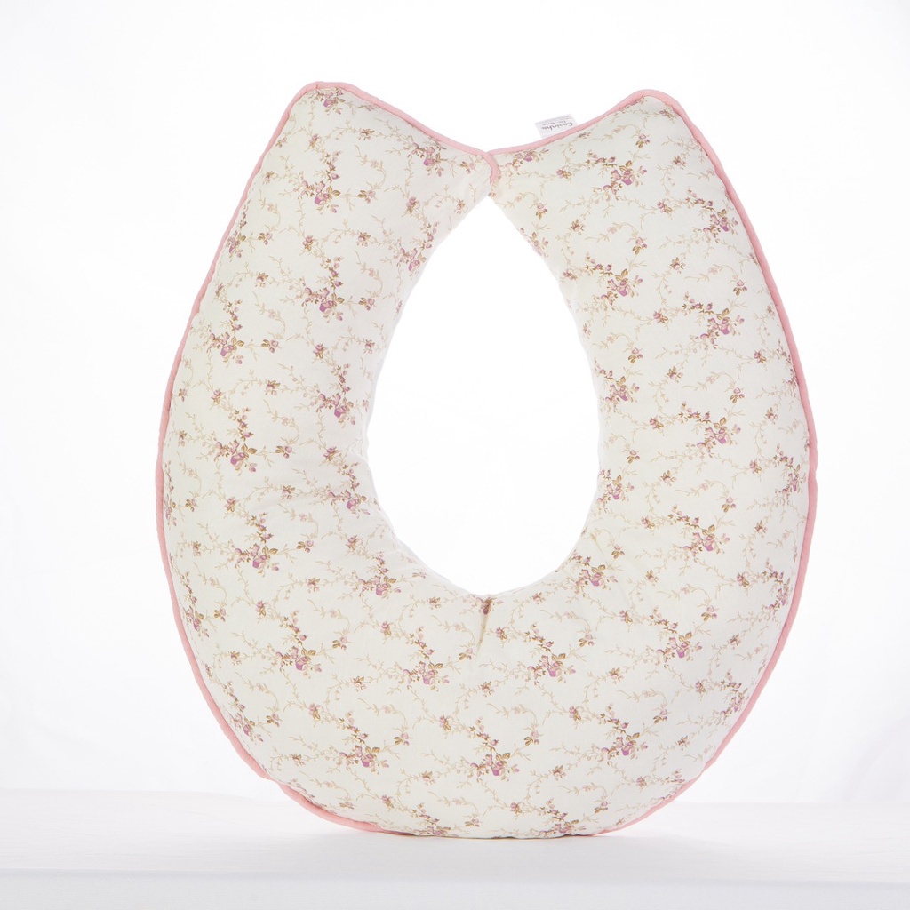 Almofada Amamentação com Zíper para Bebê Menina Amarilys