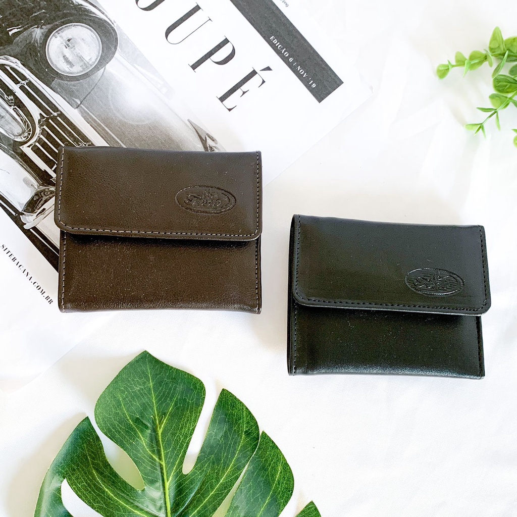 Carteira Masculina com Porta Cartão e Porta Moeda Antonio