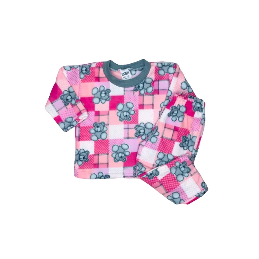 Conjunto Soft Infantil Menina com Estampas Sortidas