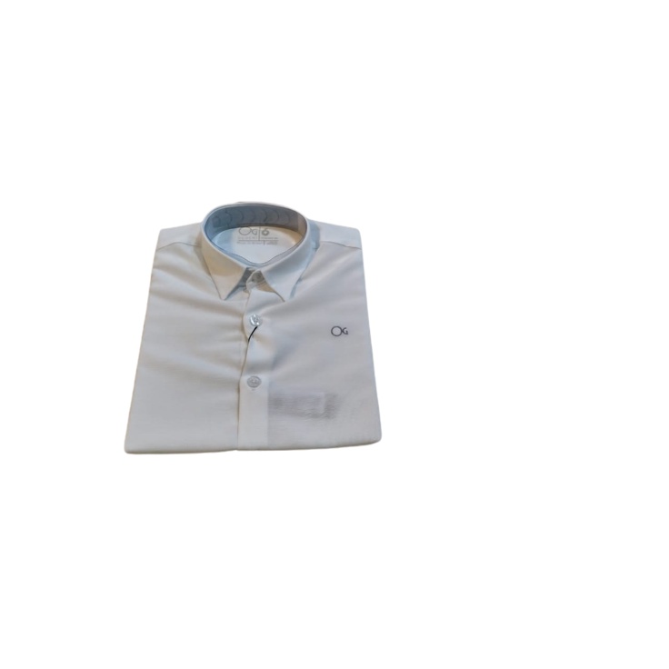 Camisa Infantil Social M/L Ogochi Essencial 02 ao 