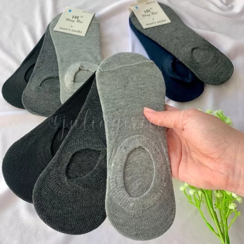 Kit 3 pares Meia Invisível sapatilha masculino