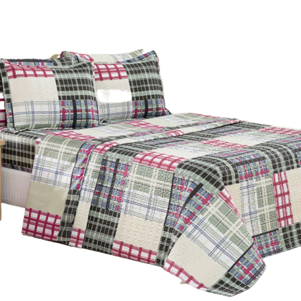 Cobre Leito Casal Estampado Avulso