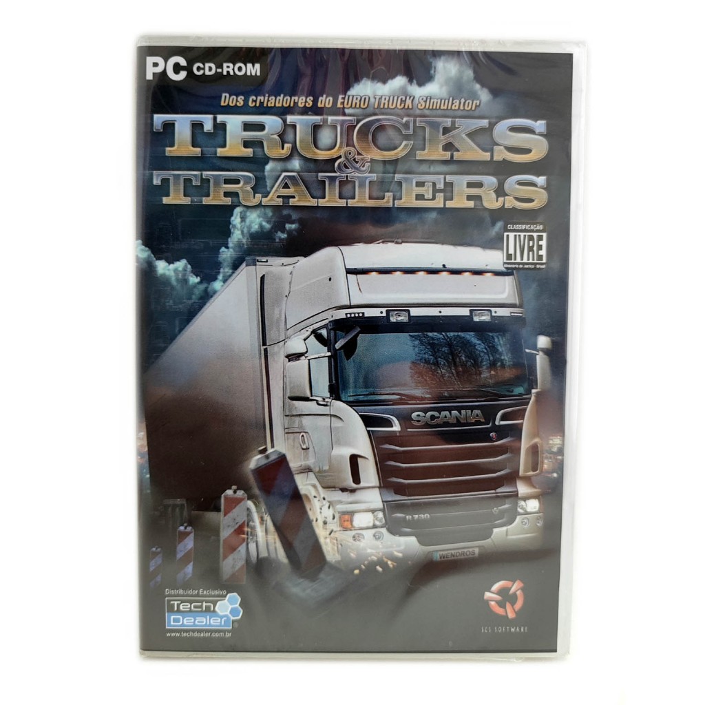 Trucks And Trailers PC Mídia Física Novo Lacrado