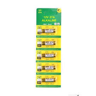 Pilha Alcalina 27a 12v Cartela Com 5 Unidades