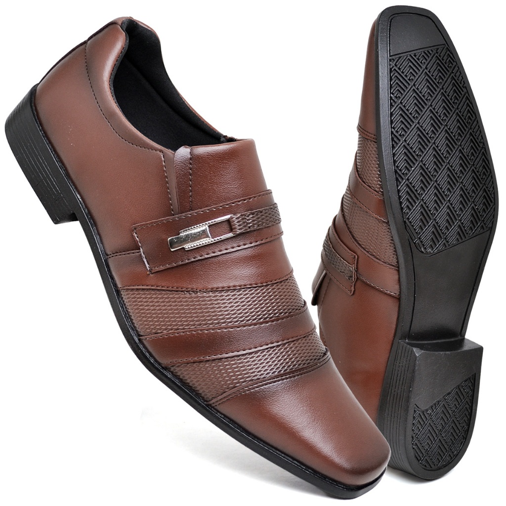Sapato Social Masculino Mocassim Confortável Sapatênis Trabalho Festa Casamento Casual Pai