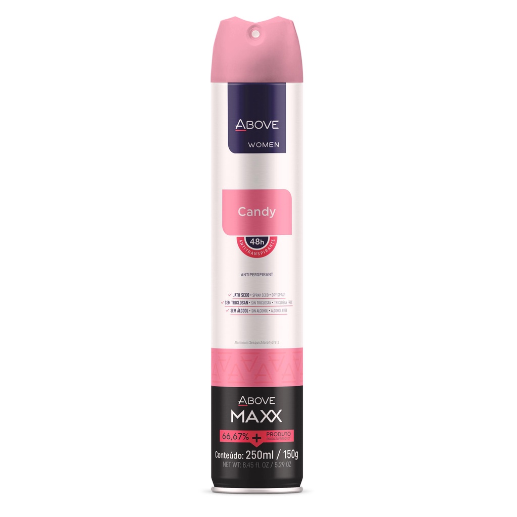 Above Desodorante Maxx Candy 250ml/150g