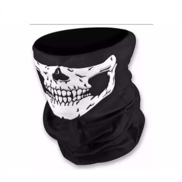 Bandana Caveira Balaclava Touca Máscara Paintball