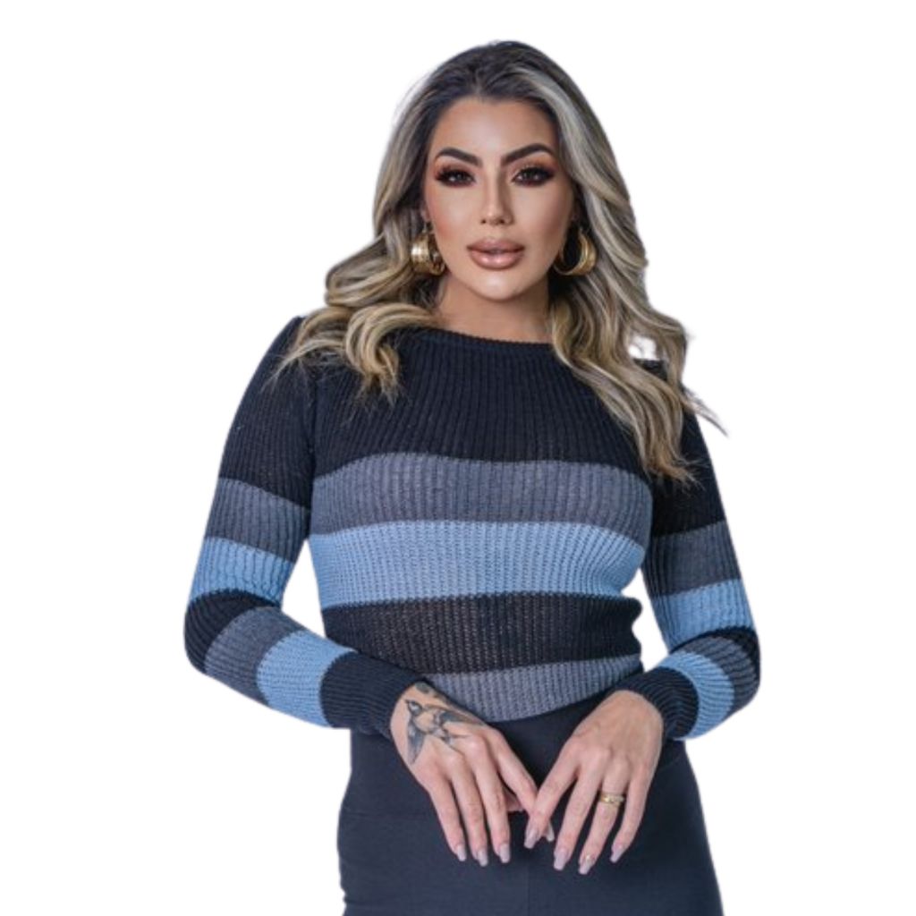 Sueter Feminino/ Blusa Feminina Moda Inverno Tendencia – Promoção de Inverno