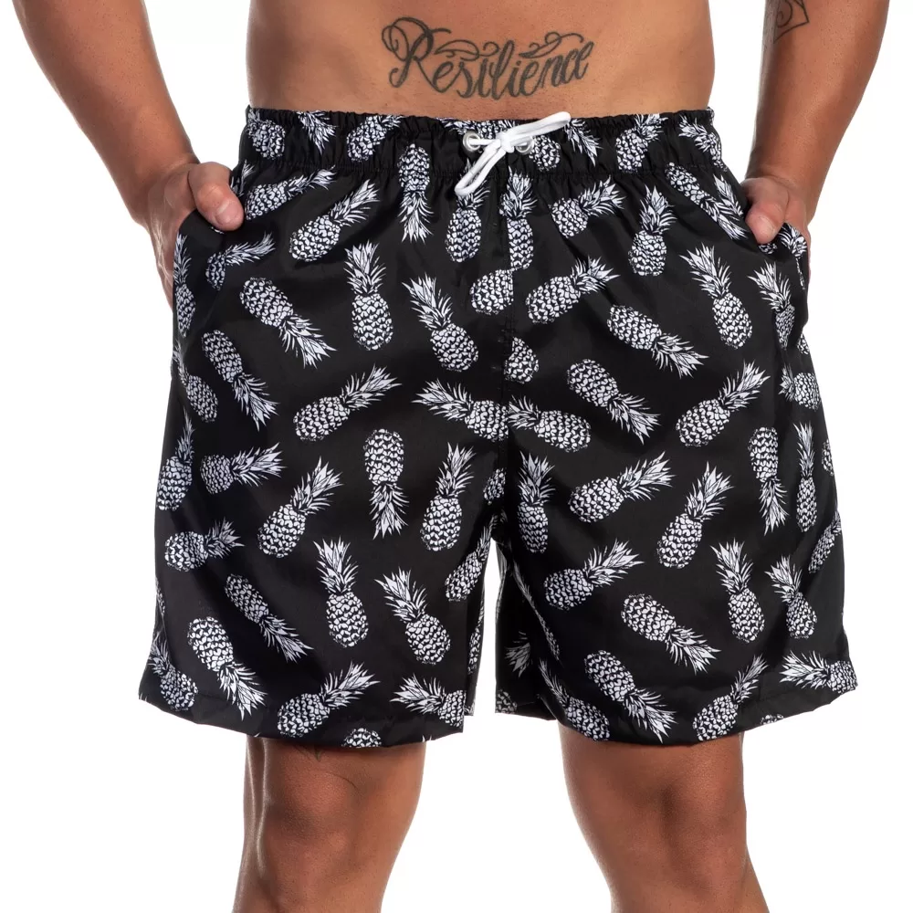 Short Masculino Tactel Estampado Moda Praia Summer