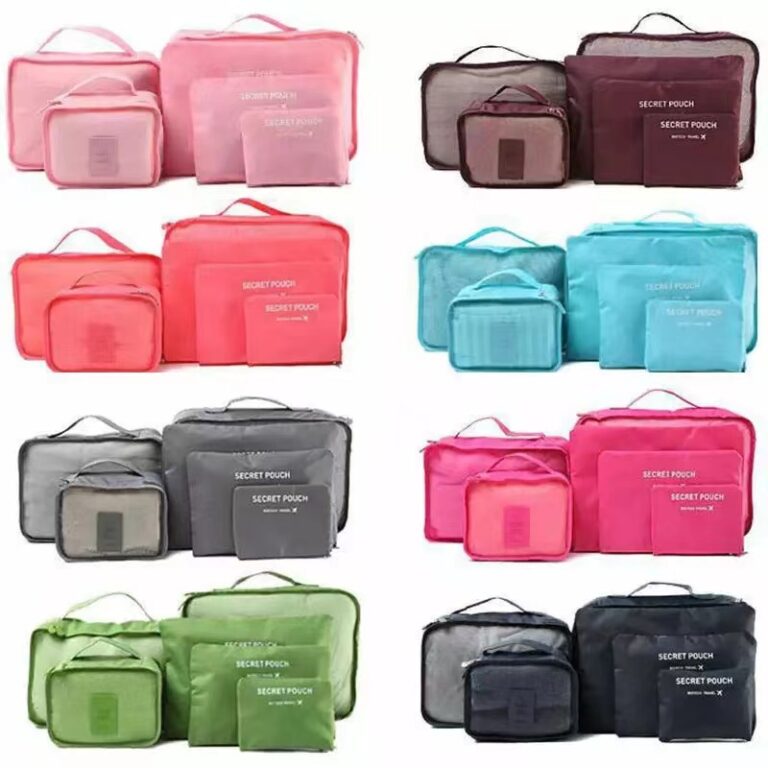 Organizador De Mala De Bagagem Viagem Kit 6 Necess