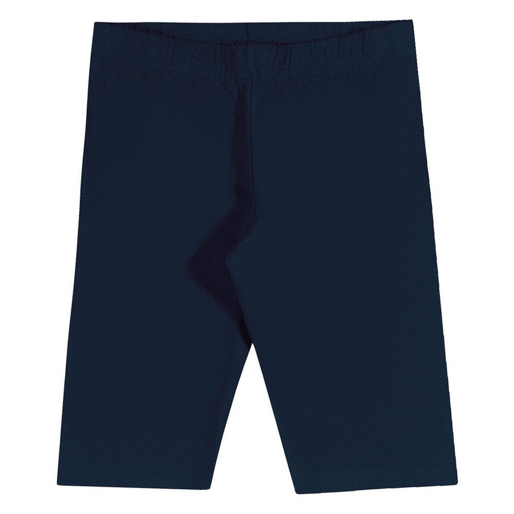 Bermuda Ciclista Infantil Menina Verão Marinho Elian Cotton Uniforme Escola