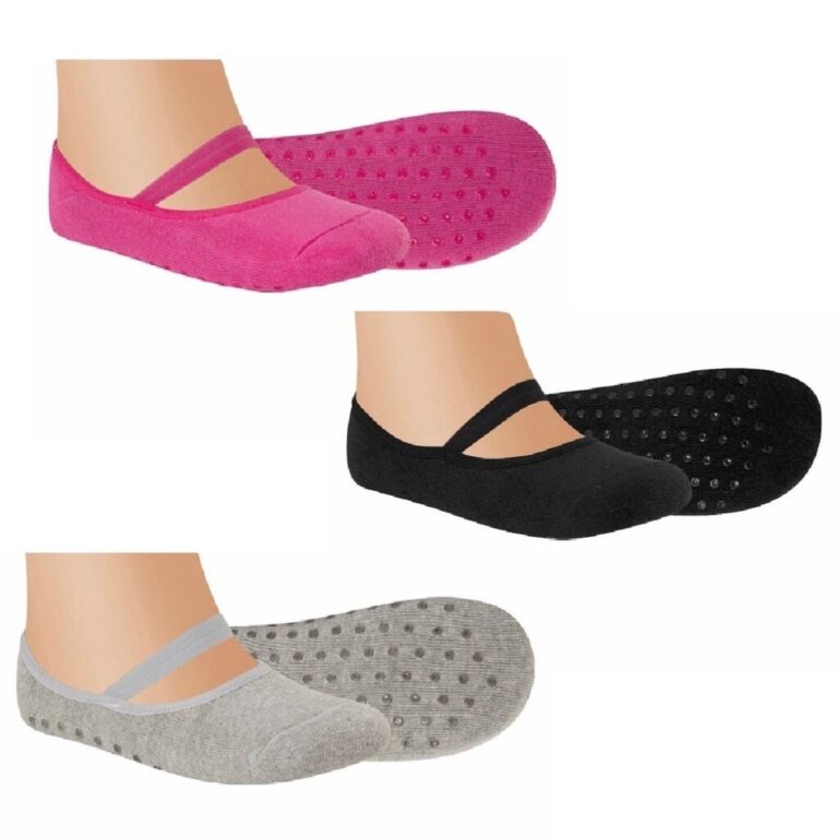 Par de Meia Sapatilha Pilates, Ballet, Fitness, Yo