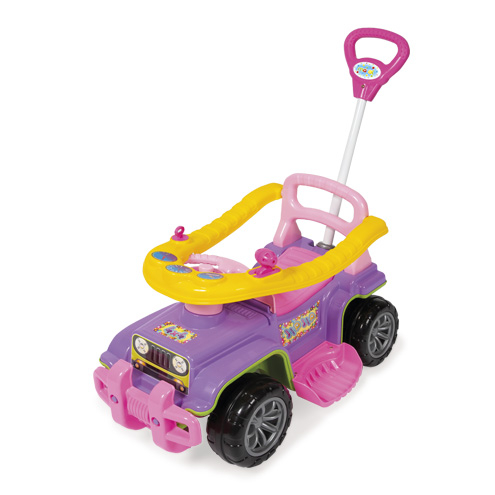 Carrinho de Passeio Infantil Quadriciclo com Empur