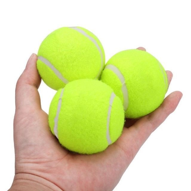 Bola De Tênis Feltro Esporte Lazer Treino Ao Ar L