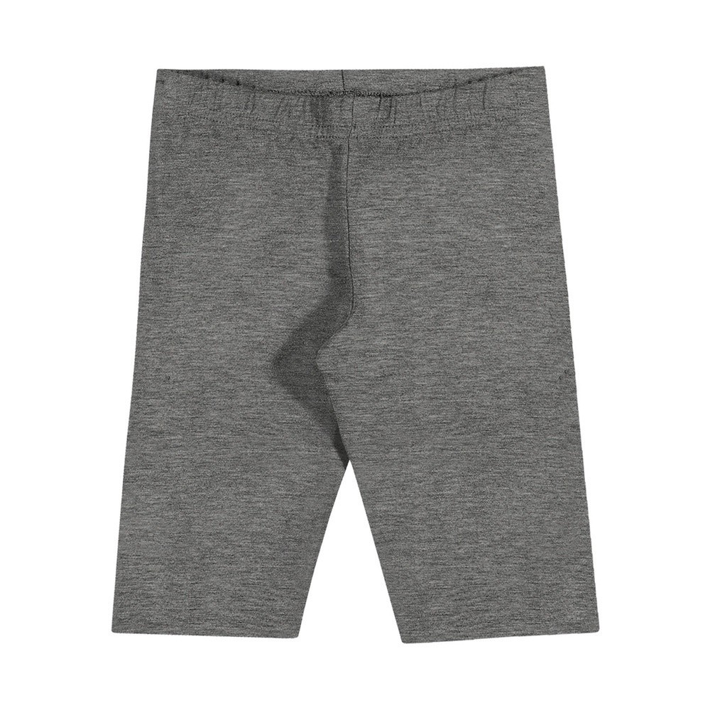 Bermuda Ciclista Infantil Menina Verão Cinza Elian Cotton Escola