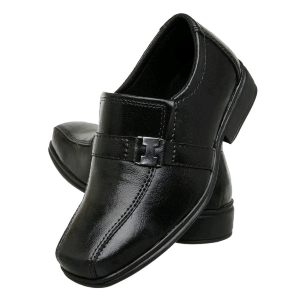 1 Par De Sapato Social Infantil Masculino Do 20 ao 36