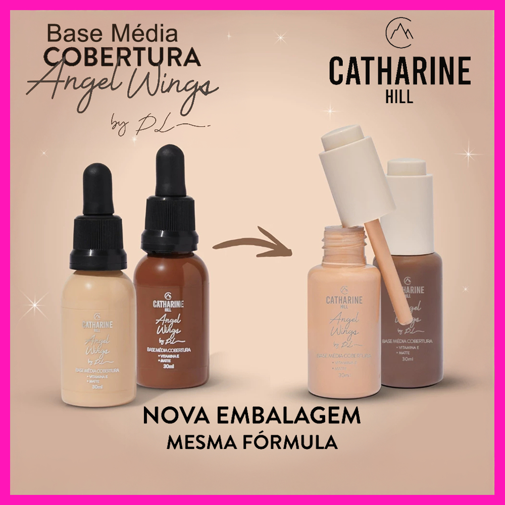 Catharine Hill Base Média Cobertura Angel Wings 30ml