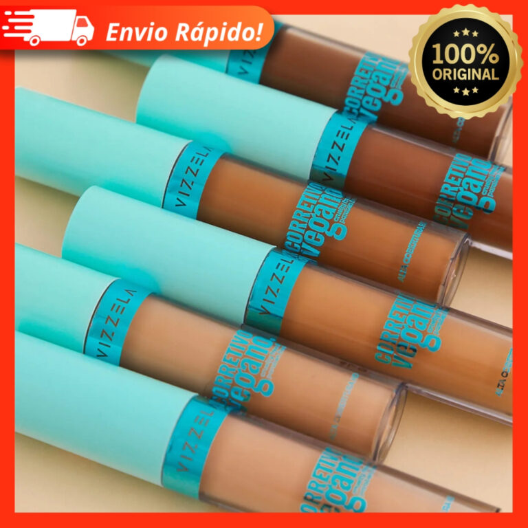 Corretivo Líquido Vizzela Vegano 7g Efeito Matte 