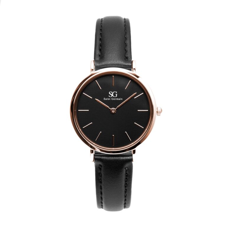 Relógio Feminino Preto Saint Germain Murray Black