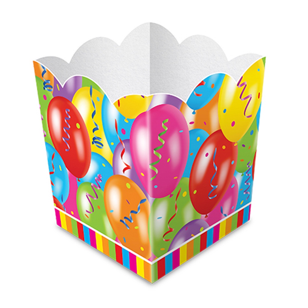 Cachepot Balões 7,5×7,5×9,3cm Junco 8und