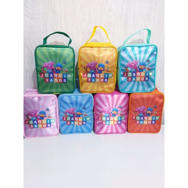 kit 25 bolsas quadrada 18x15x8 Personalizada