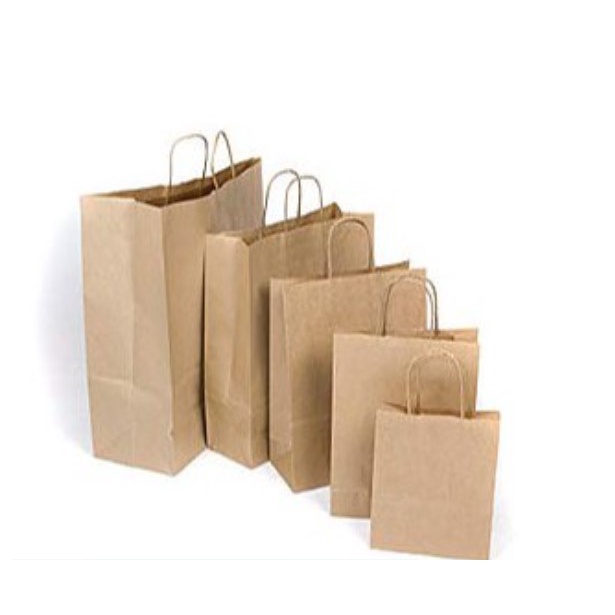 Sacola De Papel Kraft 6659 (9,5×7,5x15cm) Com