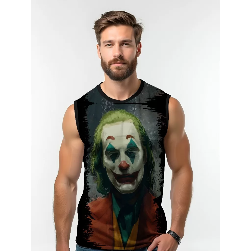 Camiseta Dry Fit Masculina UV 50+ The joker filme Estampada Academia Corrida Treino Casual