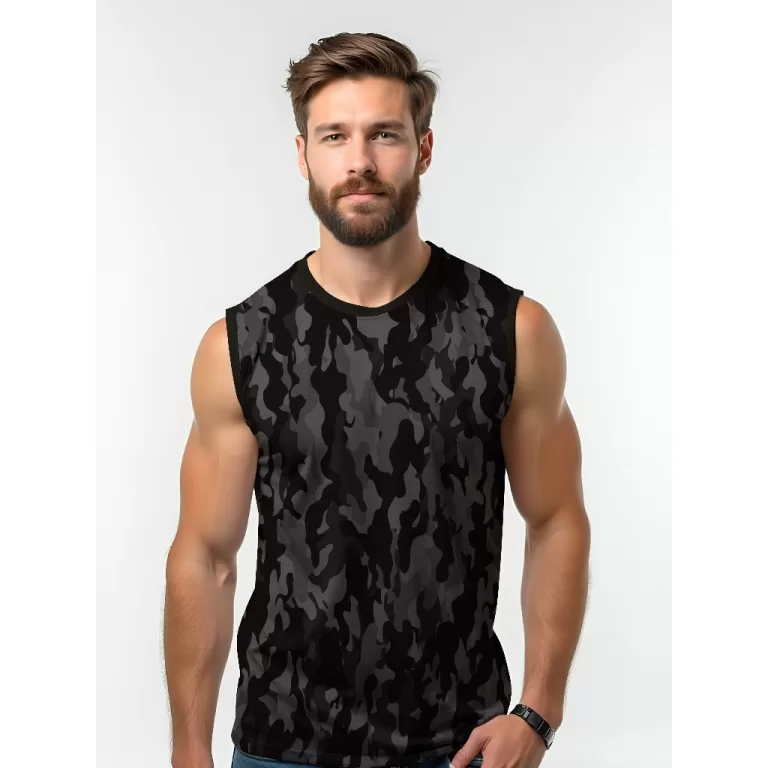 Camiseta Dry Fit Masculina UV 50+ Camuflado Estamp