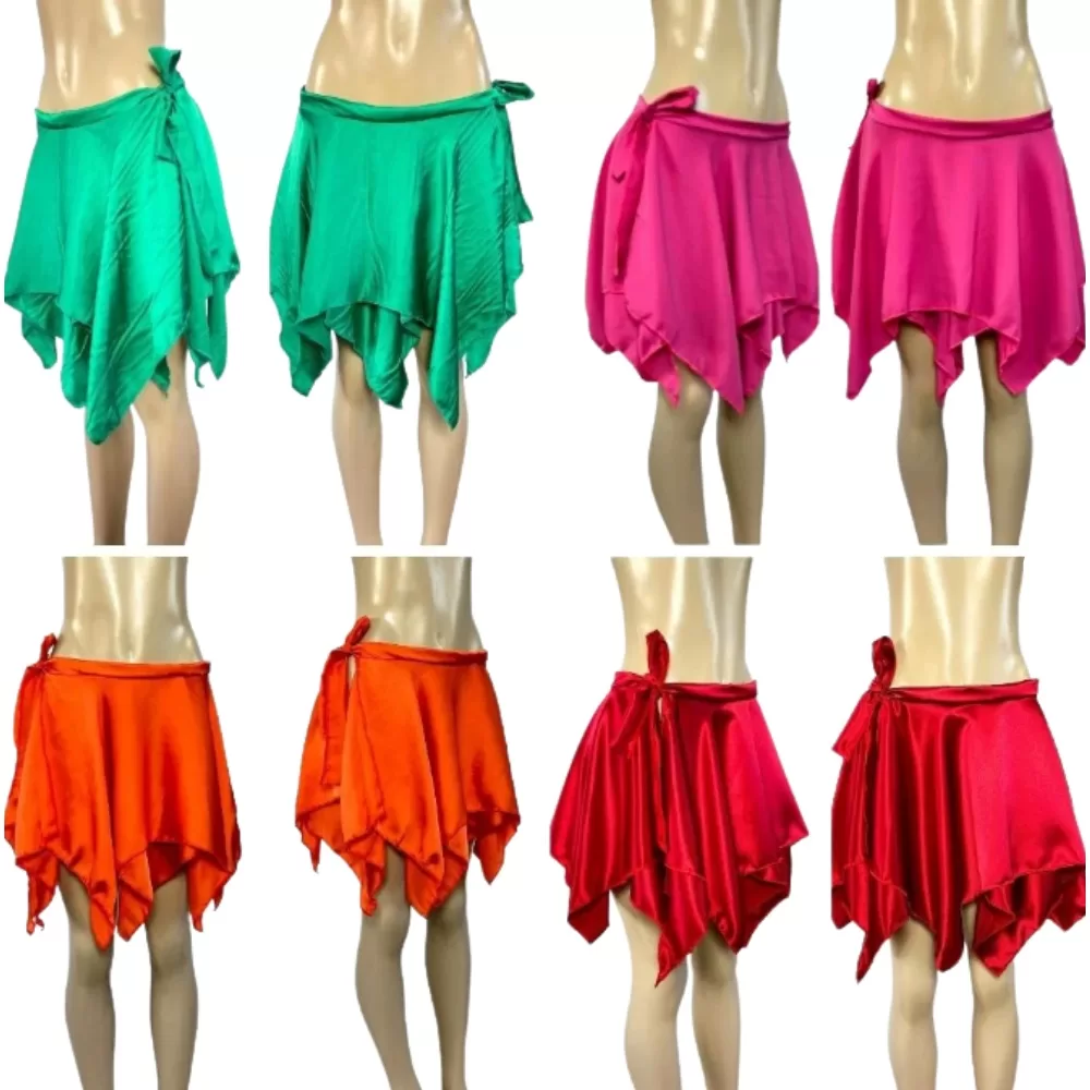 SAIA FOGO DE AMARRAR DANÇA DO VENTRE IDEAL PARA AULAS – ENVIO IMEDIATO