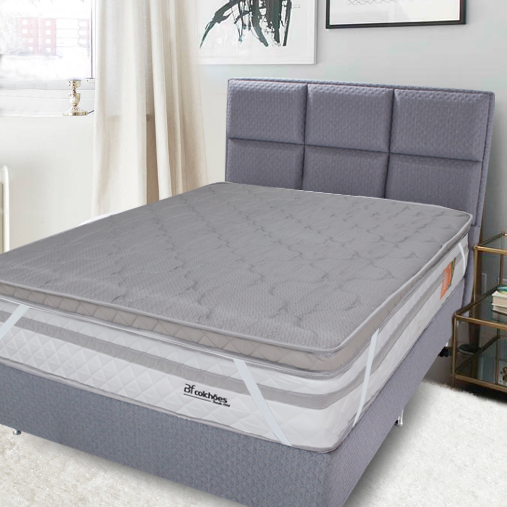 Pillow Top Casal Espuma D45 Firme 138x188x5cm – BF Colchões