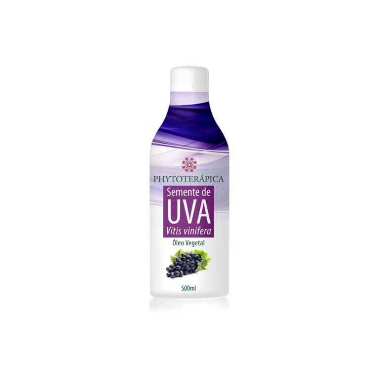 Óleo Vegetal De Semente De Uva 500ml – Phyt