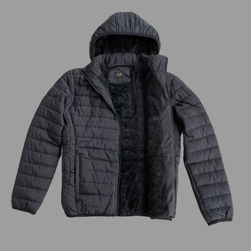 Jaqueta Masculina Apeluciada Puffer Com Capuz Remo