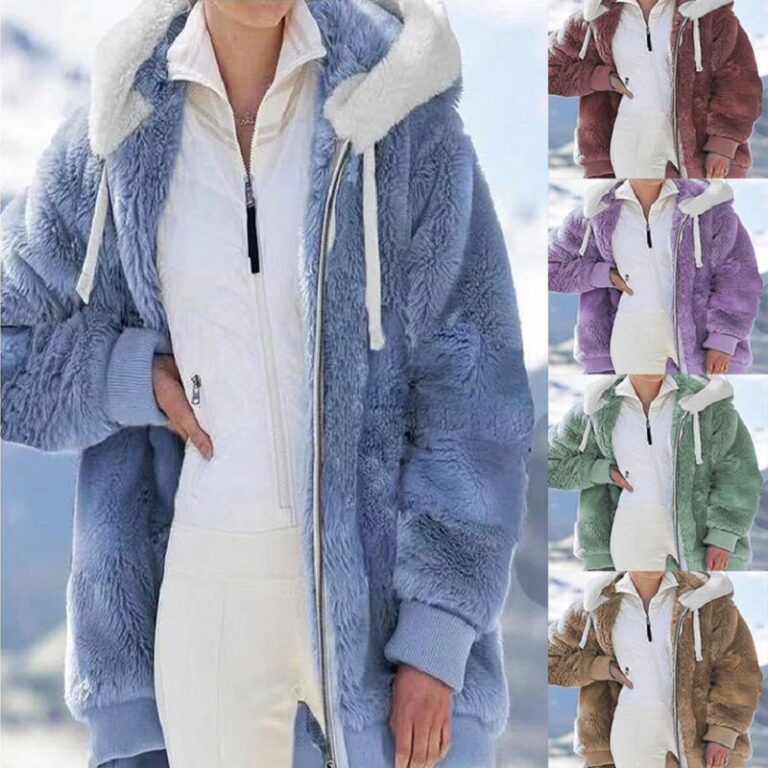 Jaqueta/Casacos De Inverno Zíper Feminino De Pel