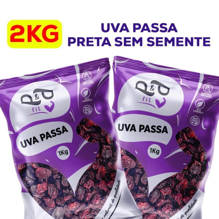 Uva Passa Preta Sem Semente