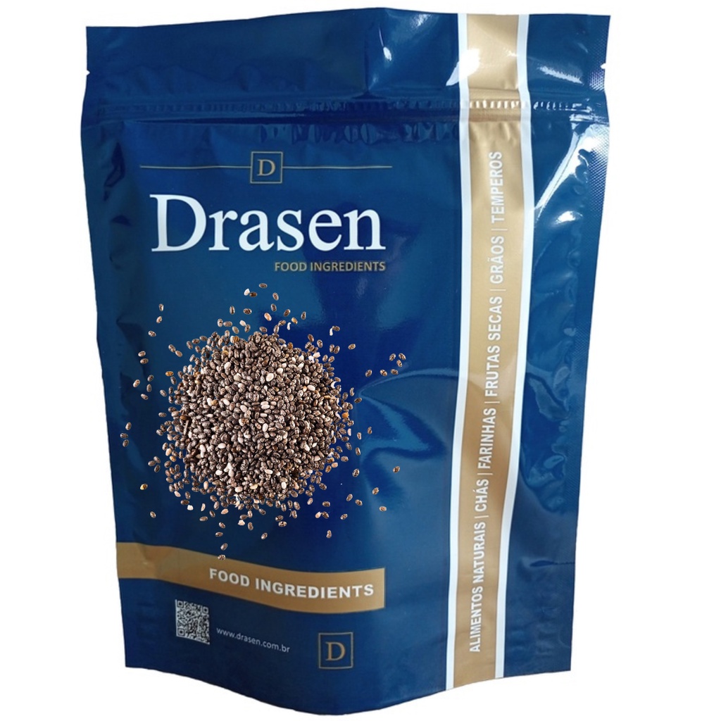 Semente de Chia Tipo 1 ( 500Gr ou 1Kg) – Drasen Food