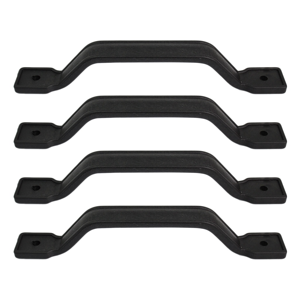 Conjunto Alça Plástica Externa Comum Para Mala De Viagem Bolsa Case Maleta Kit Com 100 Unidades