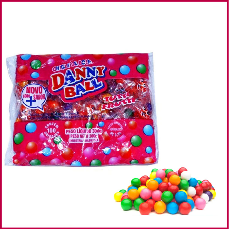 CHICLE DANNY BALL SORTIDO PCT C/300GR