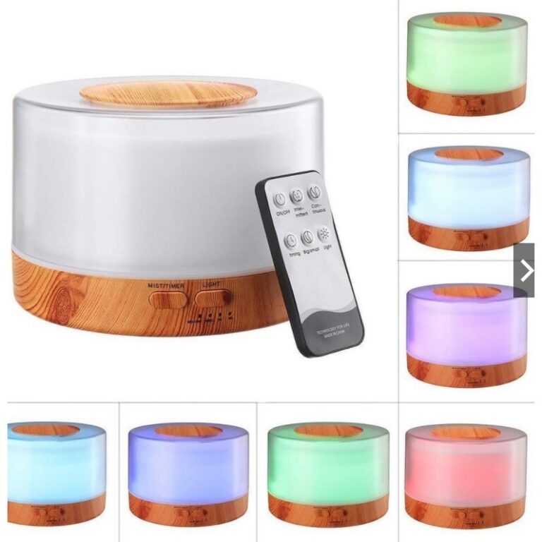 Difusor De Aromas, Umidificador De Ar Ultra-Sônic