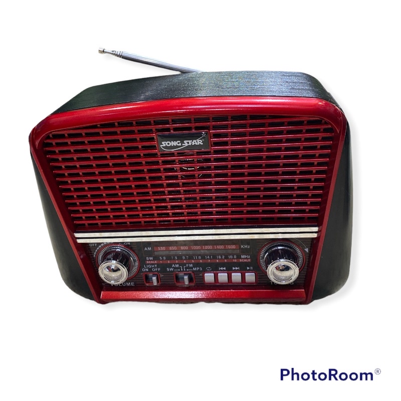 Rádio retro AM/FM com Bluetooth