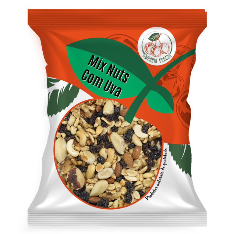 Mix Nuts (Com Uva Passa e sem Uva Passa) – E