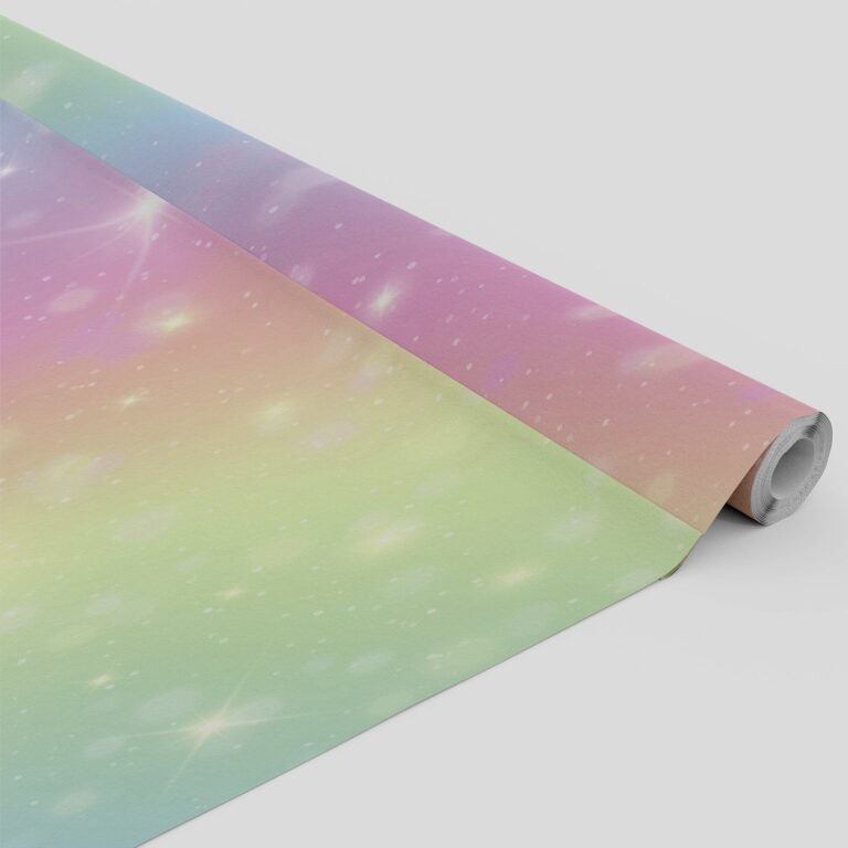 Tecido Oxford Estampado Tie Dye Candy Estrelas 