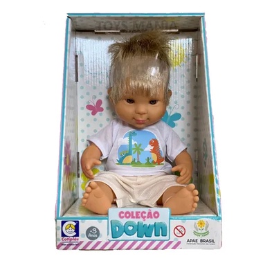 Boneco Coleção Down Menino – Cotiplás