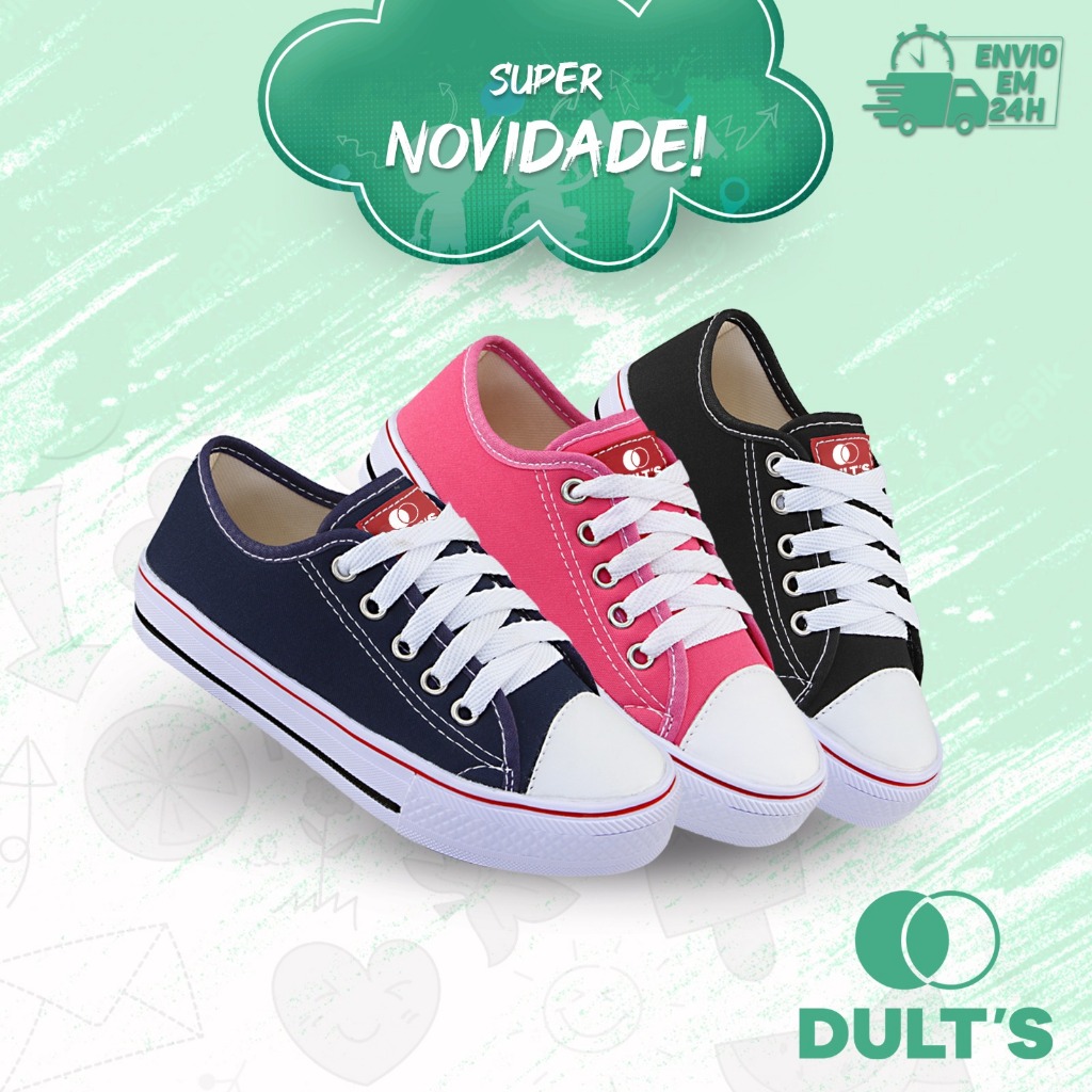 Tênis Infantil All Cano Baixo Moda Escola passeio Menino Menina confortavel Star Promoção Dults